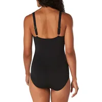 Active Rec New Shirred One-Piece Tank Swimsuit