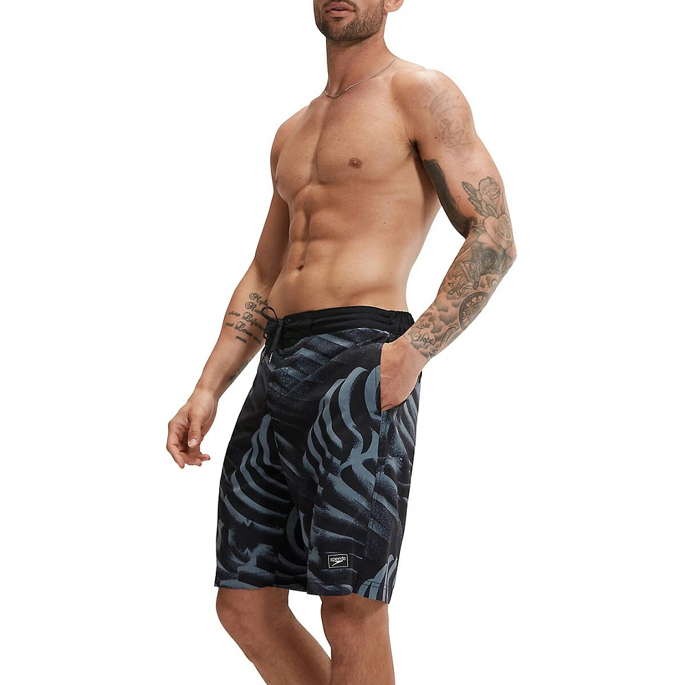 Foundation Alley Print Bondi Basin Boardshorts