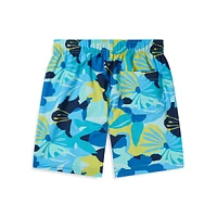 Boy's Printed Redondo Swim Volley Shorts