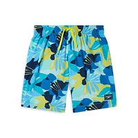 Boy's Printed Redondo Swim Volley Shorts