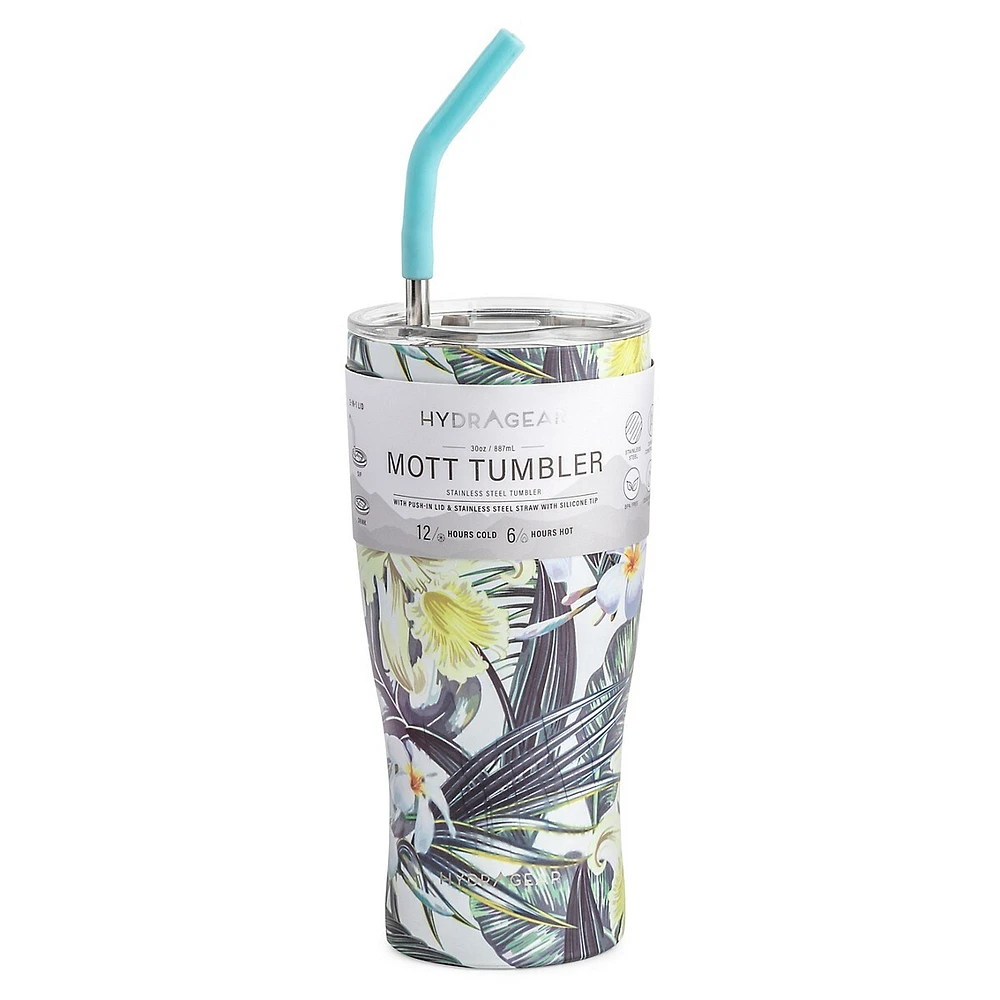 Hydragear 30-Oz Tropical Mott Tumbler