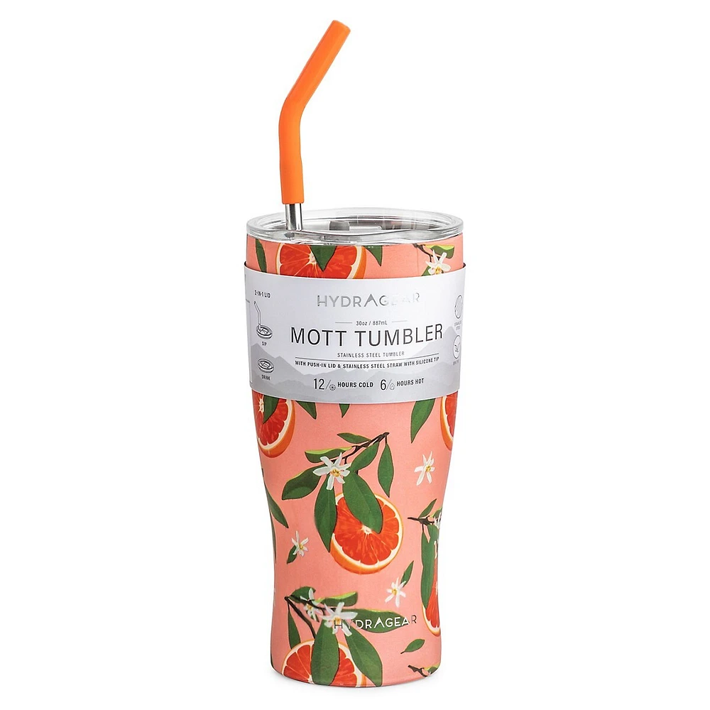 Hydragear 30-Oz Grapefruit Mott Tumbler