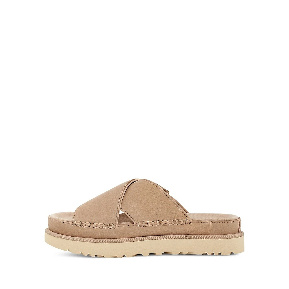 Women's Goldenstar Cross Slides
