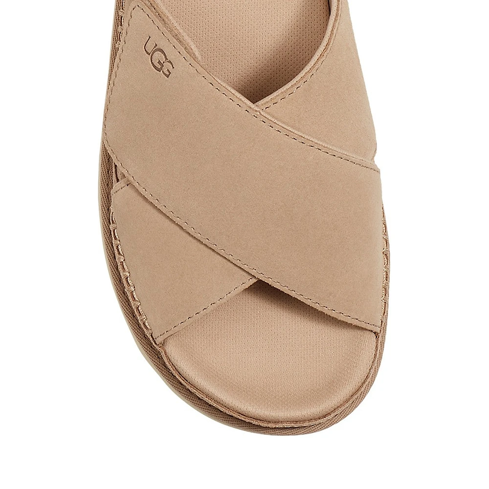Women's Goldenstar Cross Slides