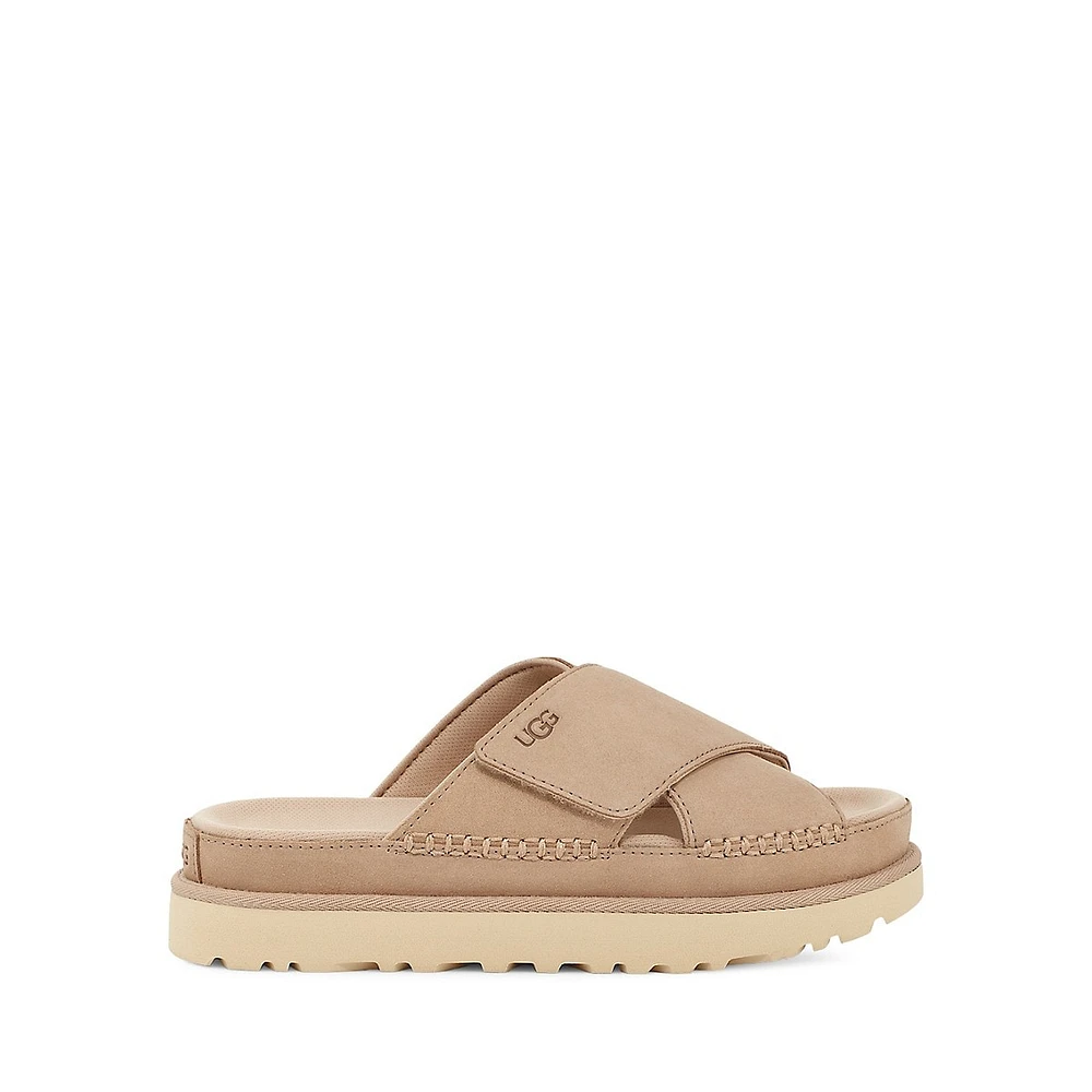 Women's Goldenstar Cross Slides