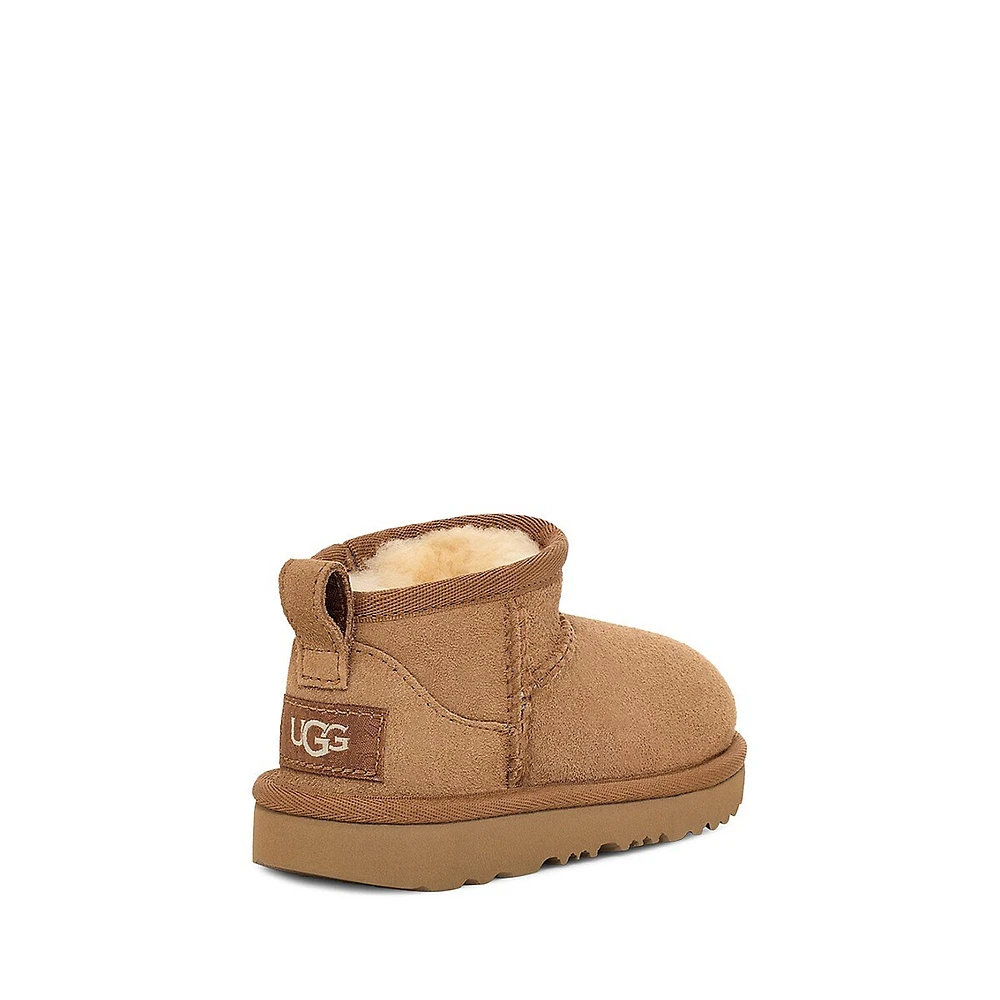 Kid's Classic Sheepskin Ultra Mini Boots