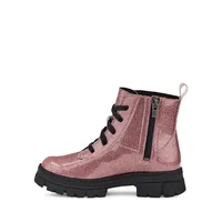 Kid's Ashton Glitter Lace-Up Boots