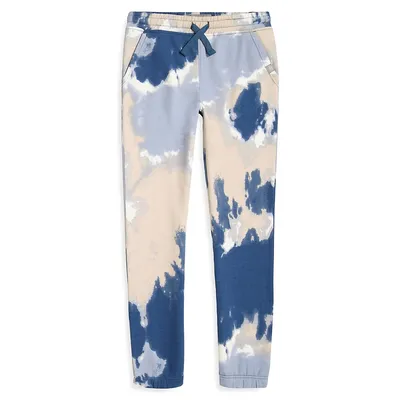 Boy's Exploded Tie-Dye Joggers