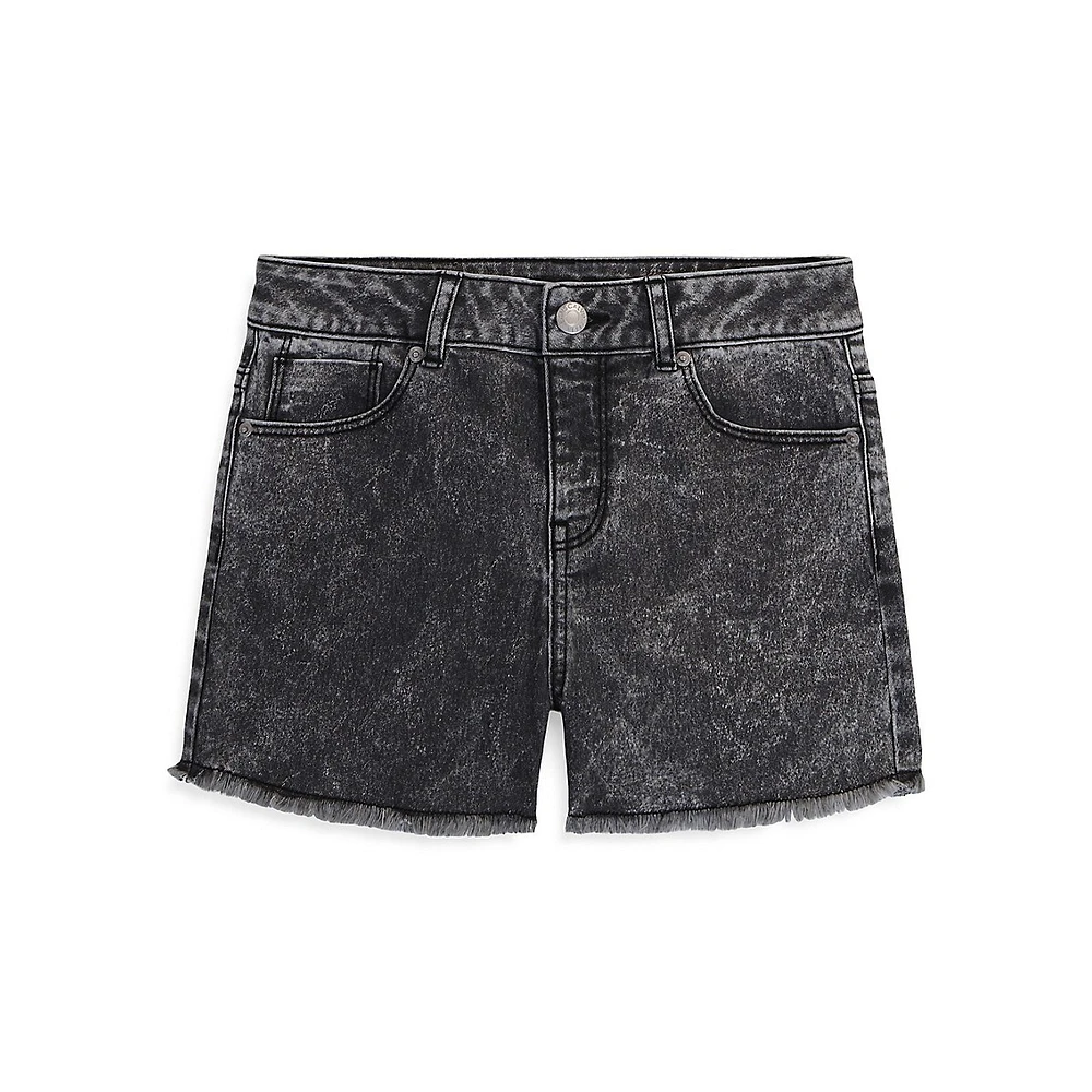 Girl's Cutoff Denim Shorts