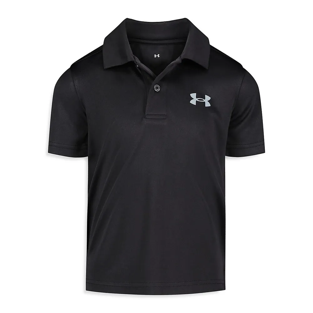 Under Armour Little Boy's Match Play Solid Golf Shirt