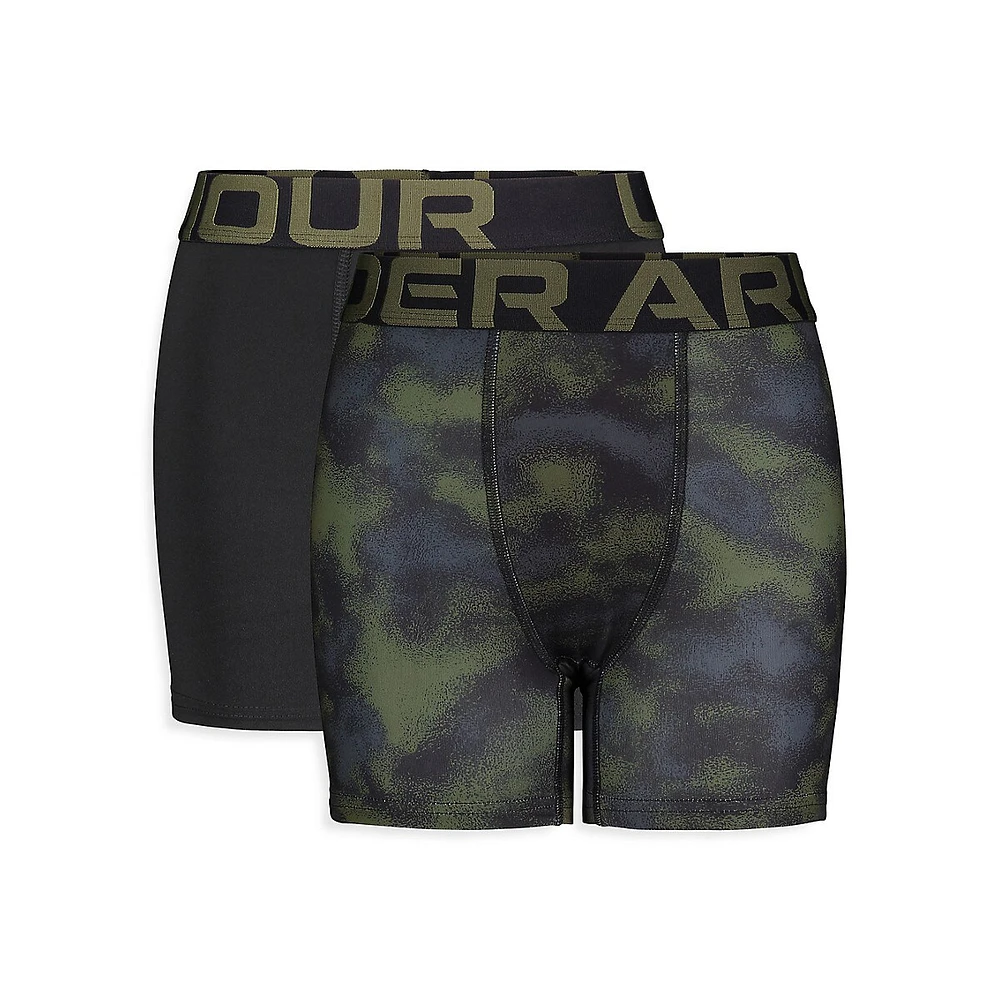 Boy's Neo Camo 2-Pack Boxers Set