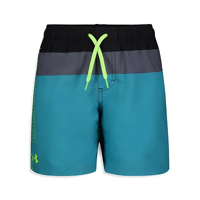 Boy's Tri-Block Volley Shorts