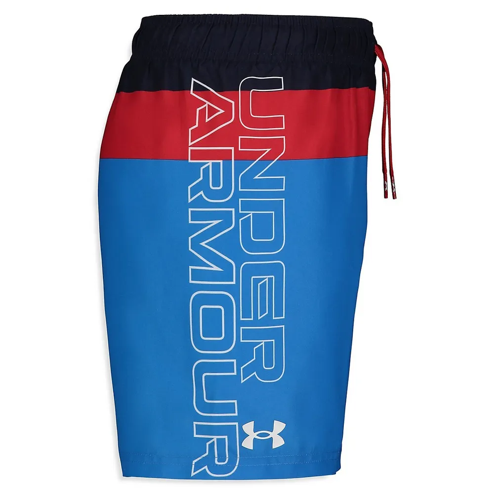 Boy's Tri-Block Volley Shorts