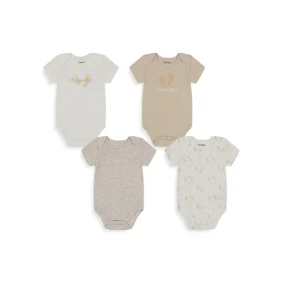 Baby's 4-Pack Bodysuits
