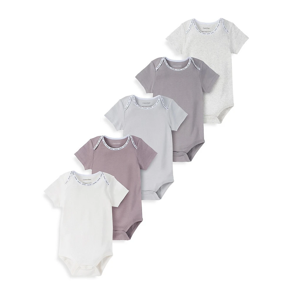 Baby's 5-Piece Bodysuit Set