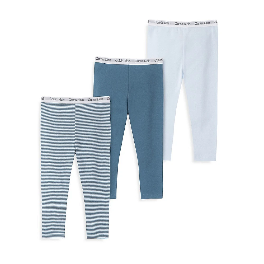 Baby's 3-Pair Organic Cotton Pants Set