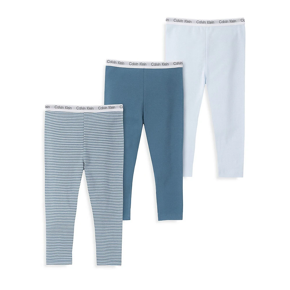 Baby's 3-Pair Organic Cotton Pants Set