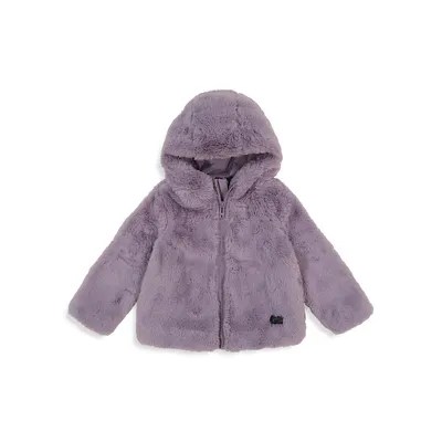 Baby's UA Cozy Faux Fur Hooded Jacket