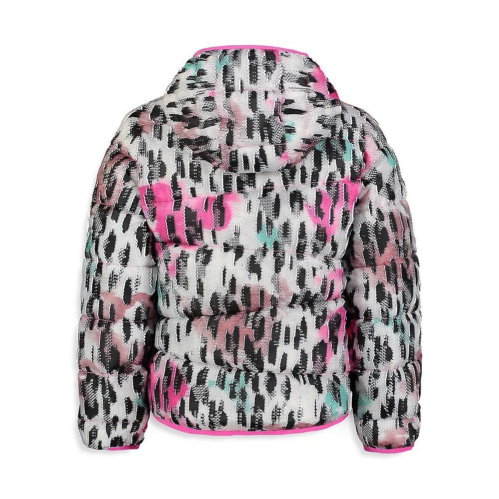 Girl's UA Prime Printed Puffer Jacket