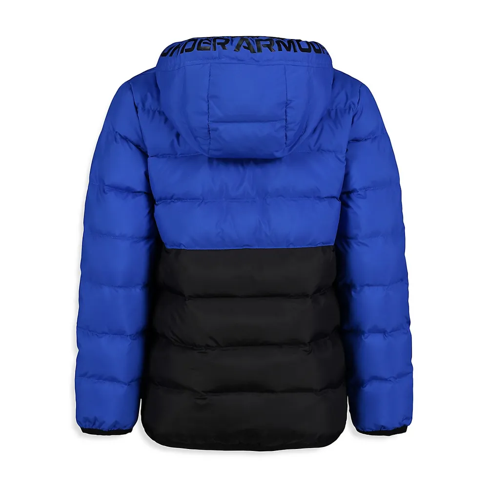 Boy's UA Pronto Colourblock Puffer Jacket