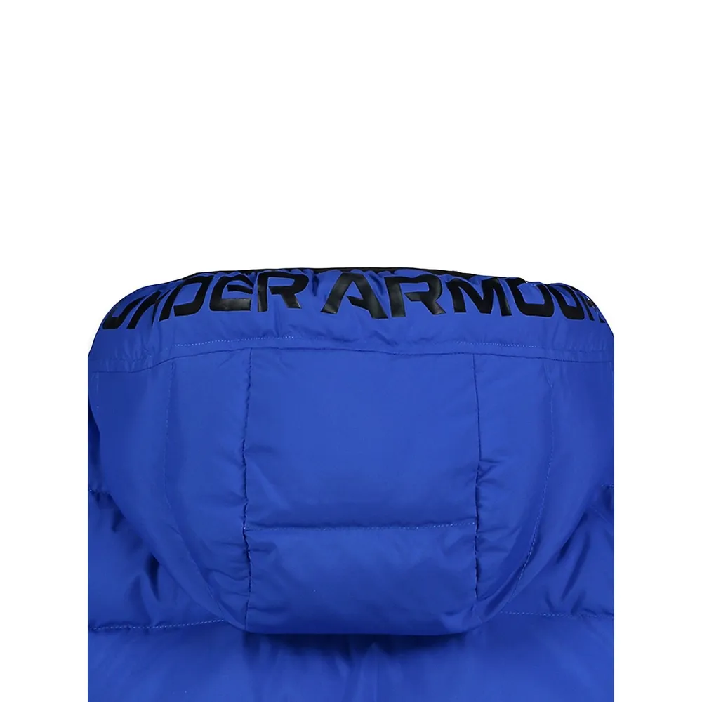 Boy's UA Pronto Colourblock Puffer Jacket