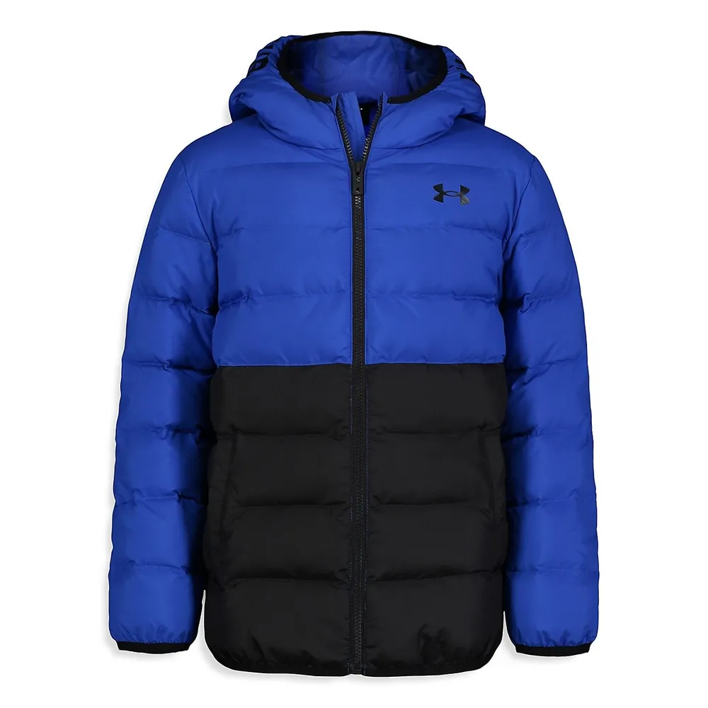 Boy's UA Pronto Colourblock Puffer Jacket