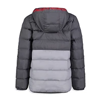 Little Boy's UA Pronto Colourblock Puffer Jacket