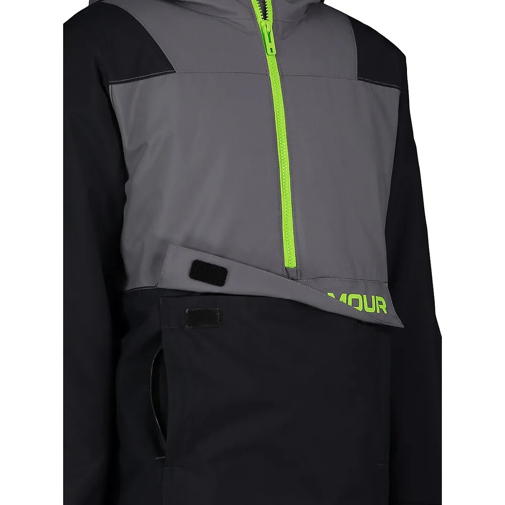 Boy's UA Mahlon Waterproof Popover Jacket