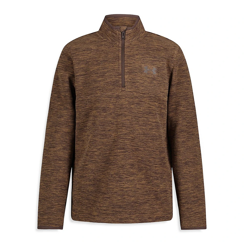 Boy's UA Quarter-Zip Fleece Top