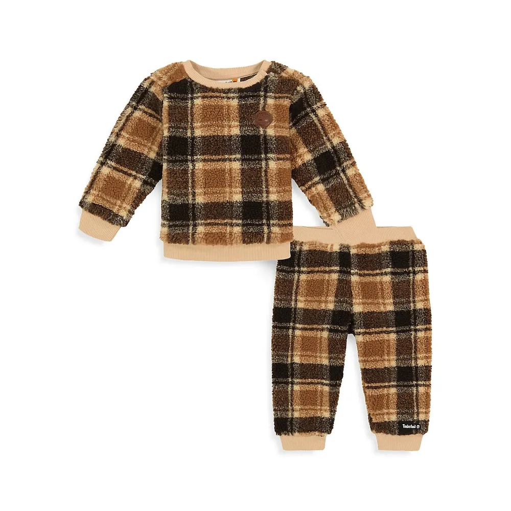 Baby Boy's 2-Piece Sweatshirt and Joggers Set