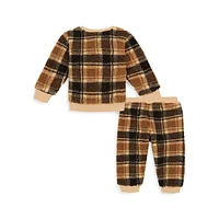 Baby Boy's 2-Piece Sweatshirt and Joggers Set