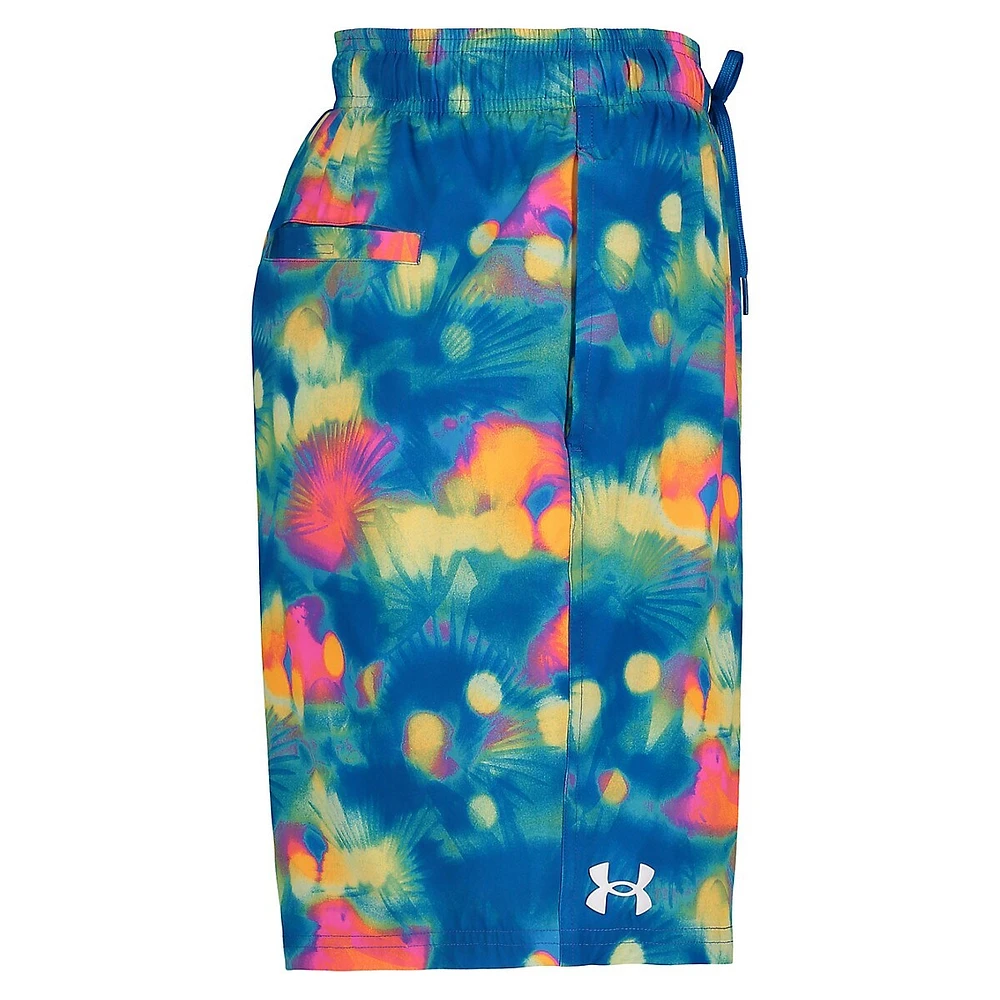 UA Tropical Flare Volley Shorts