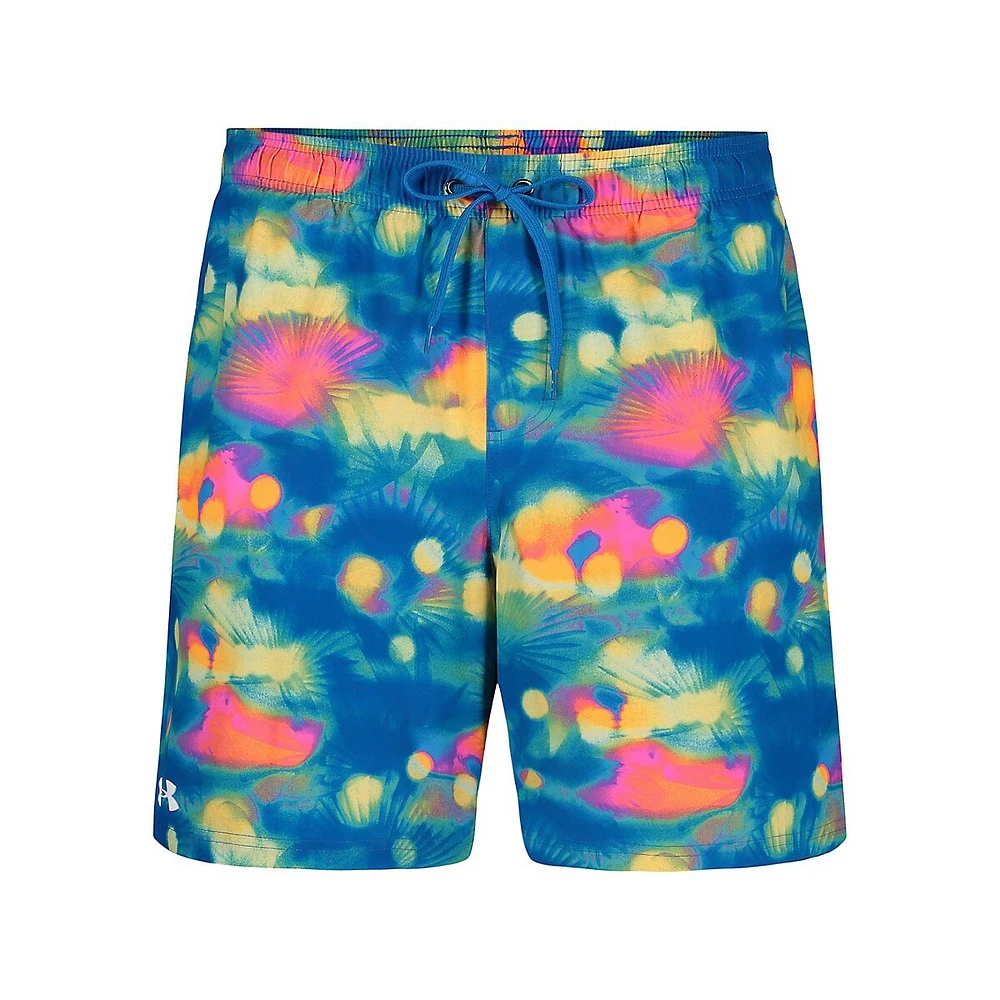 UA Tropical Flare Volley Shorts