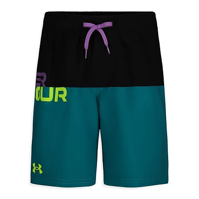 Boy's Logo Colourblock UPF 50+ Volley Shorts