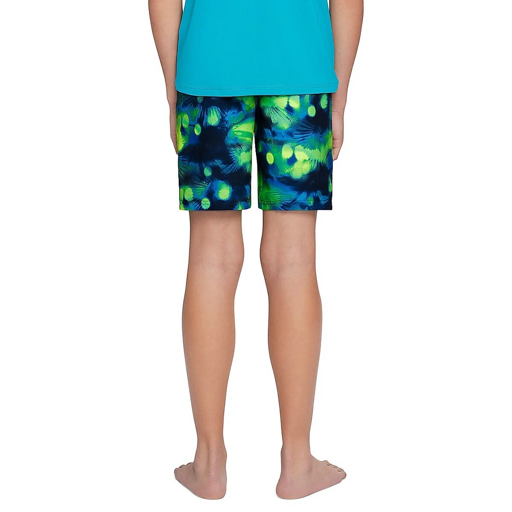 Boy's UA Tropical Flare Volley Shorts