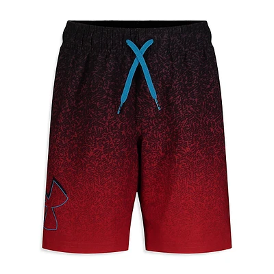 Boy's UA Tipped Logo Volley Shorts