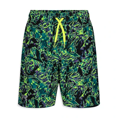 Boy's UA Compression Volley Shorts