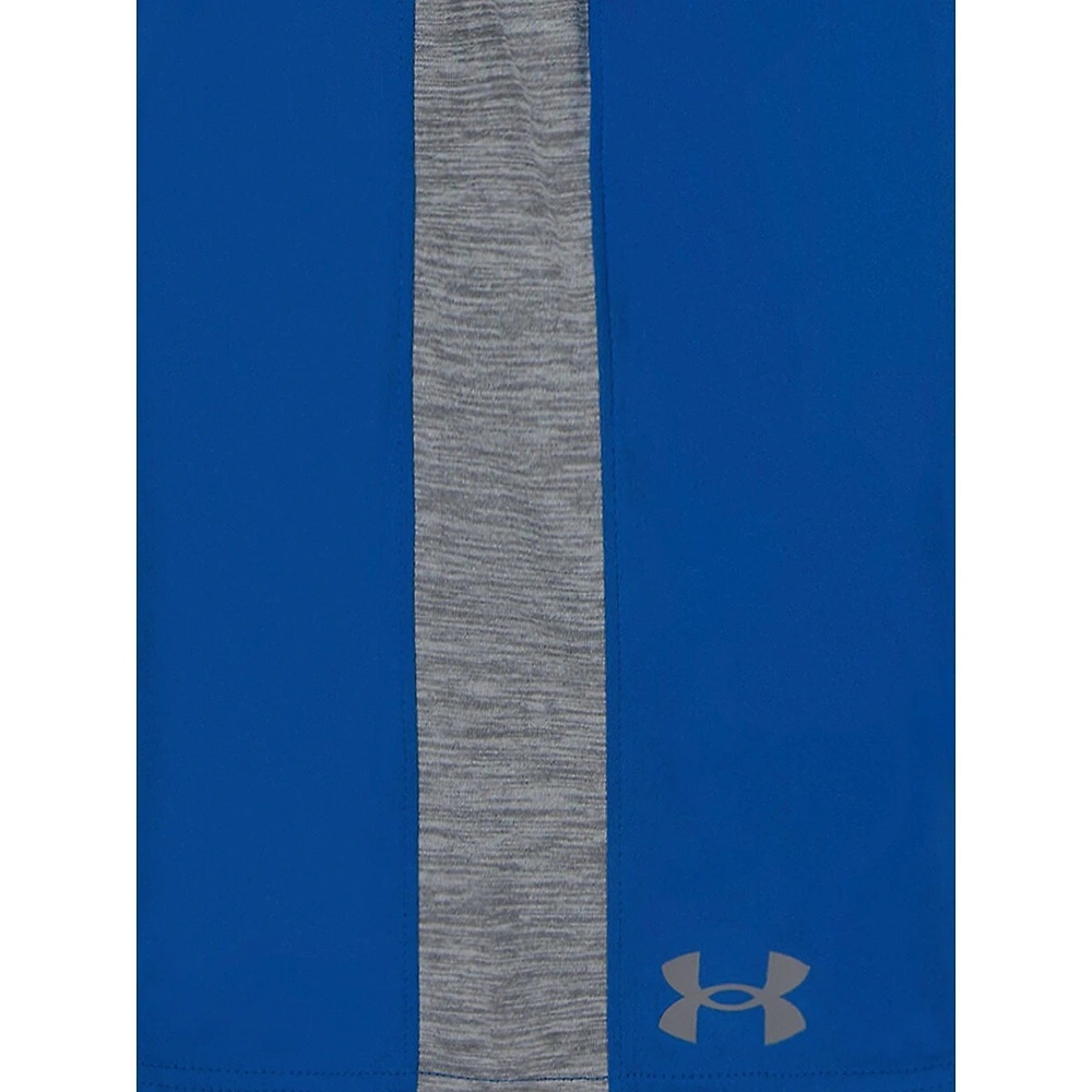Ensemble avec short et t-shirt à gros logo empiècement latéral d'UA pour petit garçon