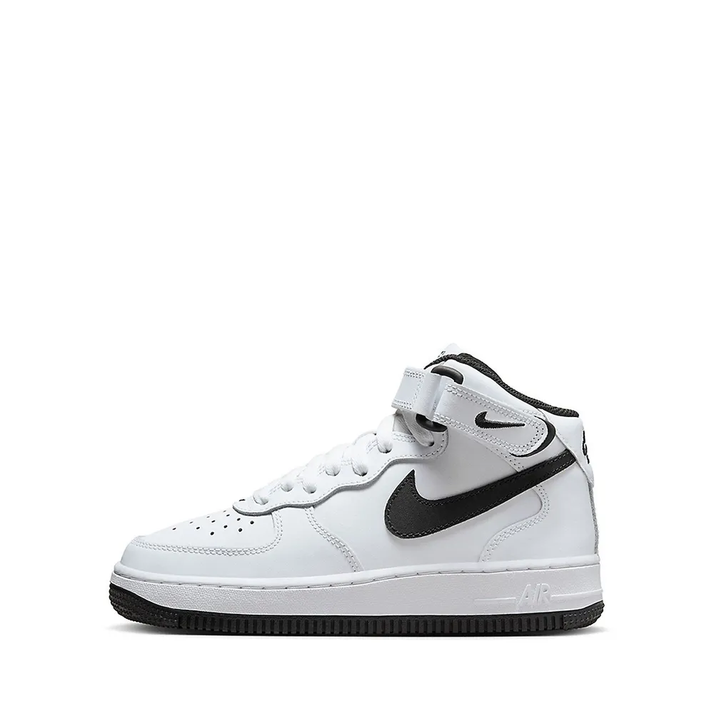 Kid's Air Force 1 Mid LE Sneakers