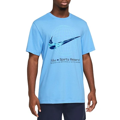 Dri-FIT Fitness Swoosh and Globe Graphic T-Shirt