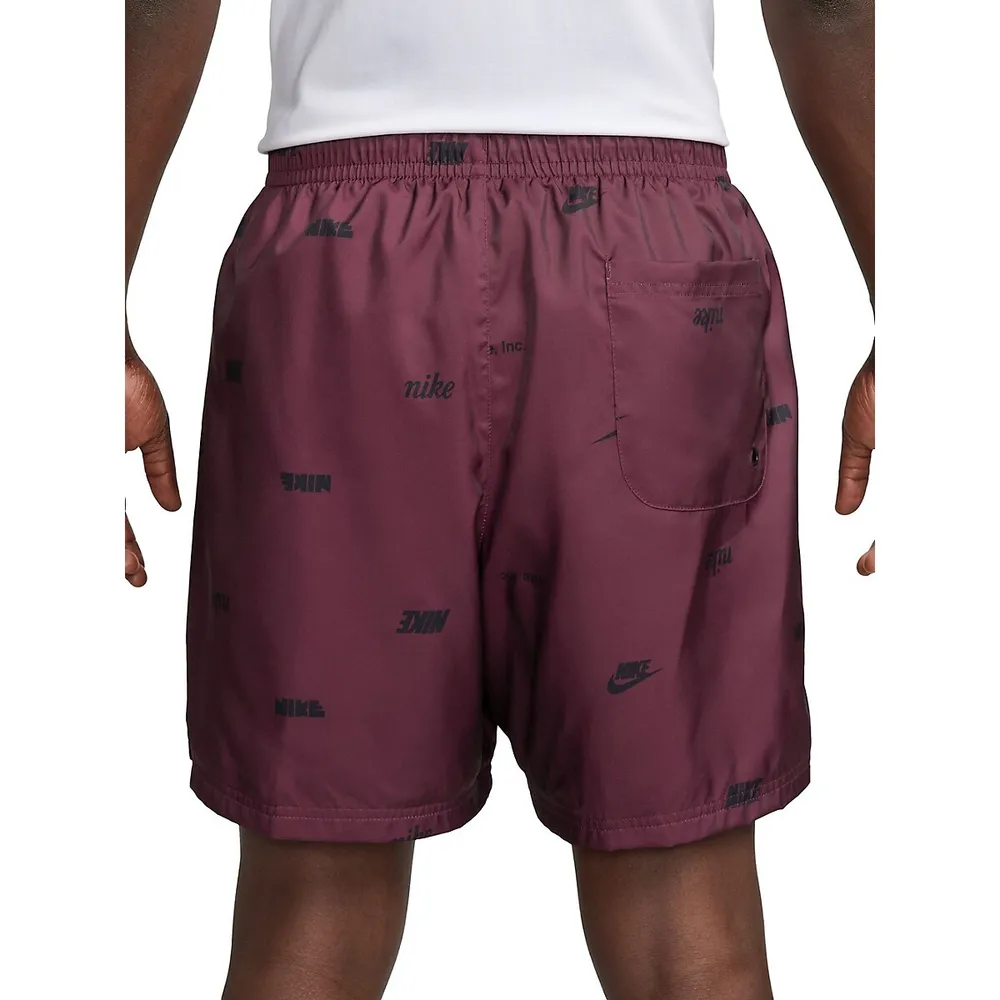 Flow Logo-Print Shorts