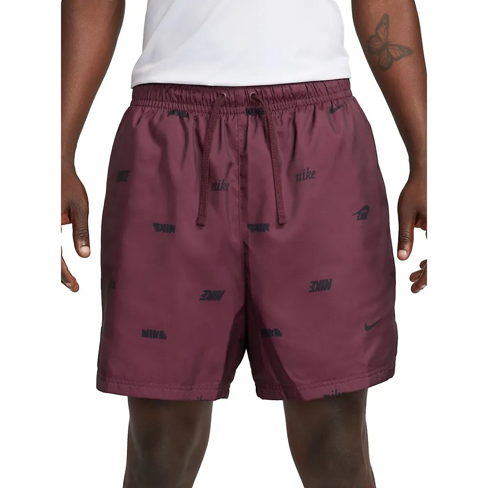 Flow Logo-Print Shorts