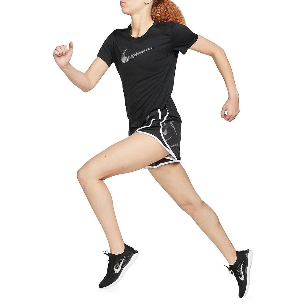 Dri-FIT Tempo Logo-Print Running Shorts