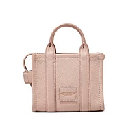 The Leather Crossbody Tote