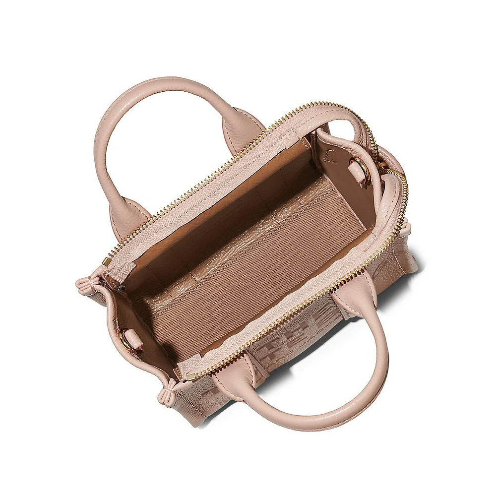 The Leather Crossbody Tote
