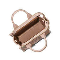 The Leather Crossbody Tote