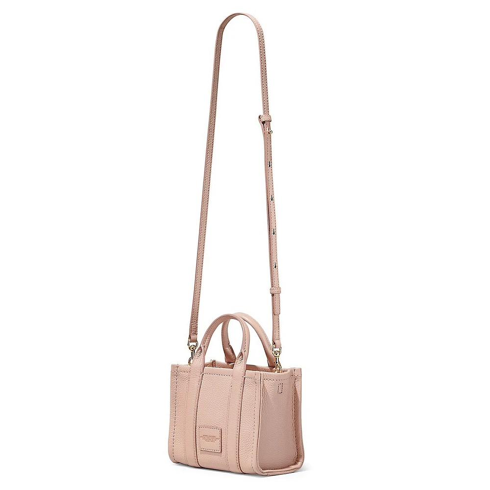 The Leather Crossbody Tote