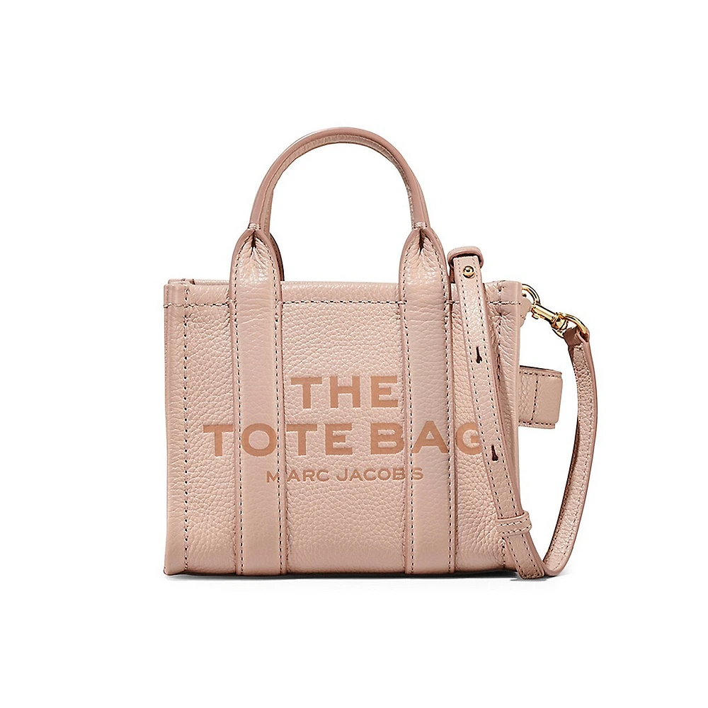 The Leather Crossbody Tote