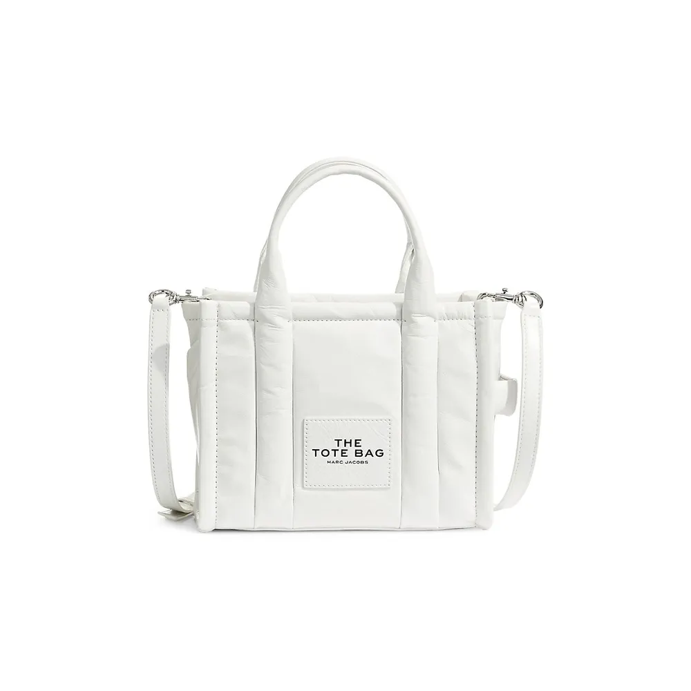 The Shiny Crinkle Leather Small Tote
