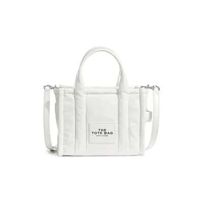The Shiny Crinkle Leather Small Tote